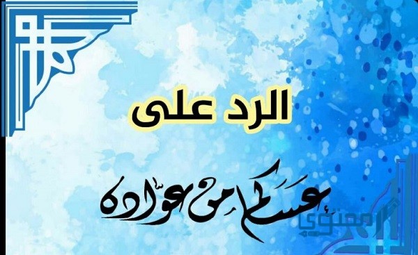 الرد علي عساكم من عواده