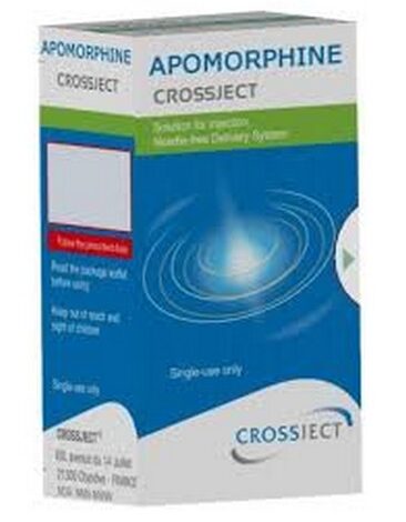 أٌقراص ومحلول ابومورفين (Apomorphine) لعلاج مرض الباركنسون