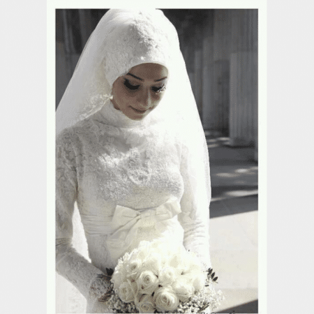 571 صور اجمل فساتين زفاف للمحجبات بتصميمات رائعة