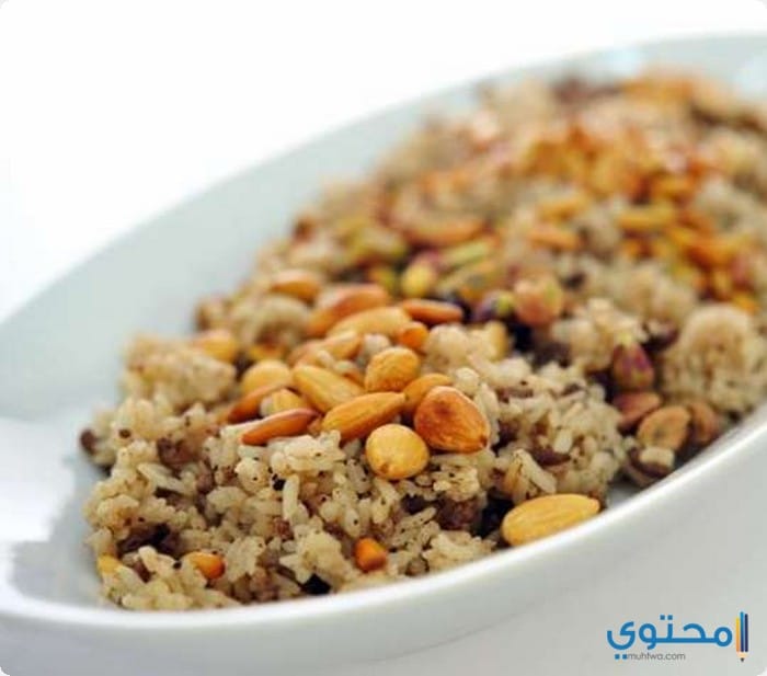 طريقة عمل أرز بالخلطة باللحمة المفرومة