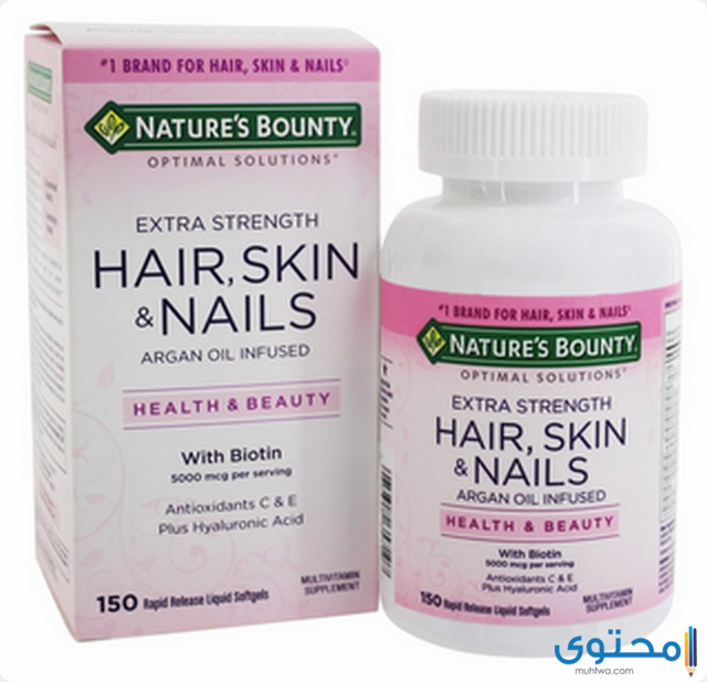 أضرار حبوب hair skin nails