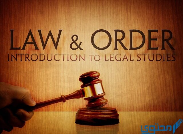 الفرق بين النظام والقانون