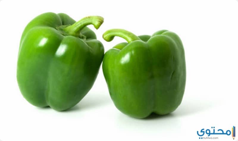 الأخضر5 فوائد الفلفل الاخضر (الرومي) للصحة والشعر والبشرة
