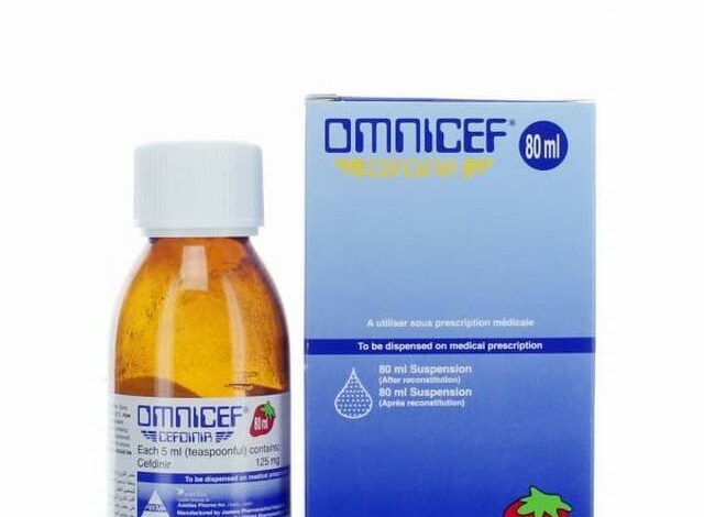 أومنيسف (Omnicef) مضاد حيوي لعلاج الالتهابات البكتيرية
