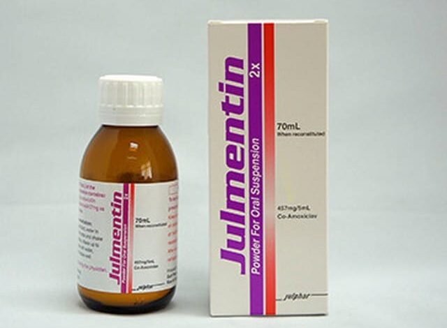 جلمنتين 2 اكس (Julmentin) مضاد حيوي لعلاج الالتهابات البكتيرية