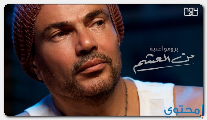 كلمات أغنية من العشم عمرو دياب