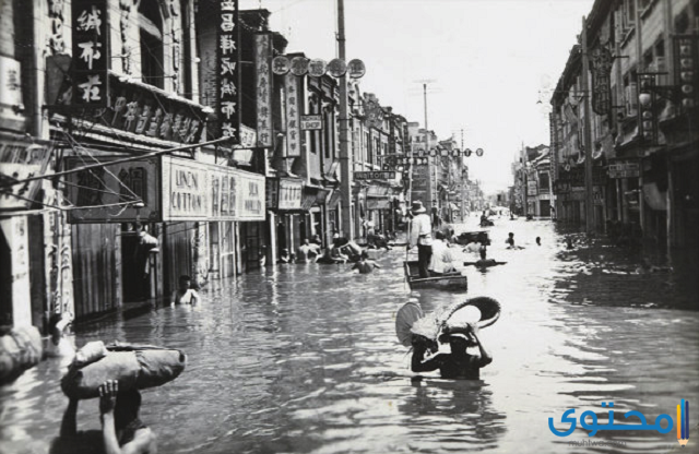 فيضان آنهوي 1911