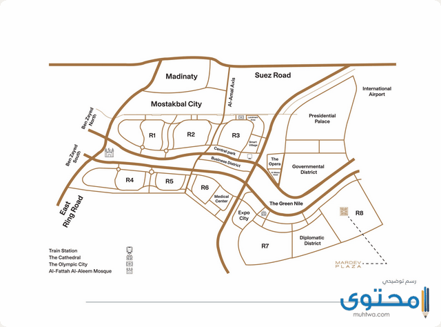 مارديف بلازا العاصمة الإدارية الجديدة Mardev plaza mall