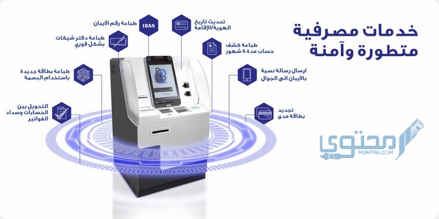 مواقع جهاز الخدمة الذاتية الراجحي 